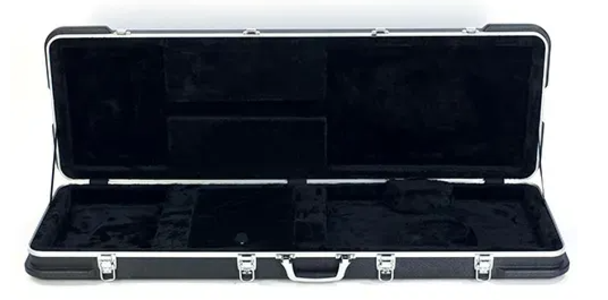 Rockcase Premium Line Electric Bass ABS Case, Rectangular, Black